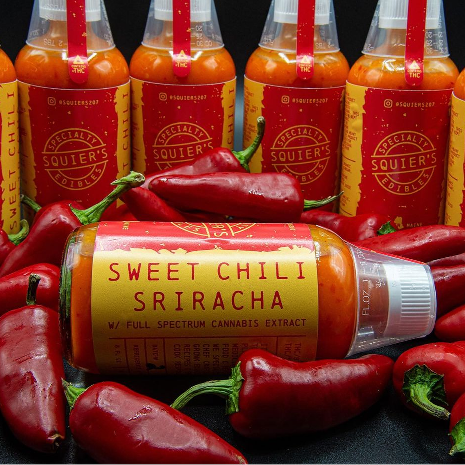 THC Sweet Chili Sriracha 200mg Full Spectrum
